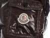 Moncler Brown Long Down Jacket