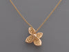 Pasquale Bruni 18K Rose Gold Petit Garden Diamond Pendant Necklace