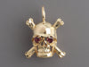 Yellow Gold Skull Pendant