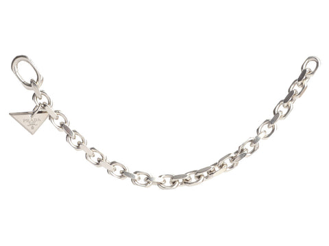 Prada Sterling Silver Symbole Bracelet