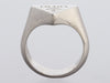 Prada Sterling Silver Symbole Ring