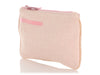 Prada Pink Canvas Zipped Pouch