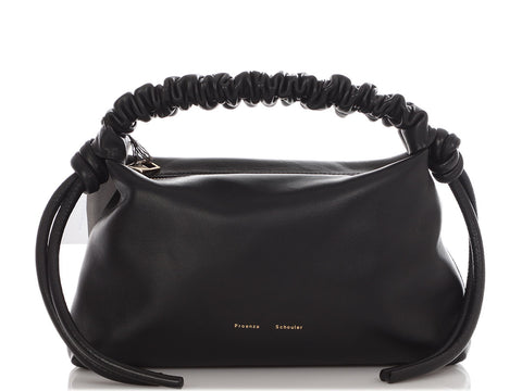 Proenza Schouler Mini Black Drawstring Bag