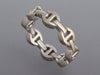 Hoorsenbuhs 18K White Gold Dame Tri Link Band Ring