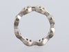 Hoorsenbuhs 18K White Gold Dame Tri Link Band Ring