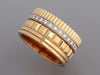 Boucheron Large Two-Tone Quatre Radiant Diamond Band Ring