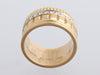 Boucheron Large Two-Tone Quatre Radiant Diamond Band Ring