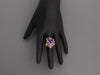 Fred of Paris 18K Yellow Gold Amethyst and Diamond Ring