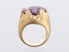 Fred of Paris 18K Yellow Gold Amethyst and Diamond Ring