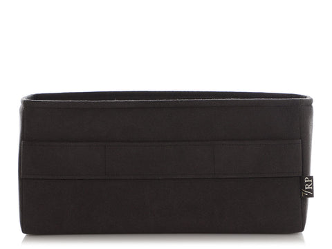 7 Rue Paradis Black Alcantara Bag Insert for Kelly 32