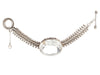 Stephen Dweck Large Sterling Silver Crystal Bracelet