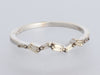 Suzanne Kalan 18K White Gold Baguette Diamond Skinny Band Ring