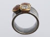 Todd Reed Two-Tone 3-Diamond Ring 2.39 TCW