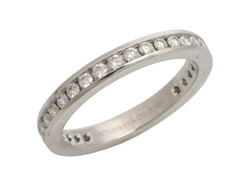 Tiffany & Co. Platinum Diamond Eternity Band 0.56 Carat