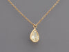 Tiffany & Co. 18K Yellow Gold 0.72-Carat Yellow Diamond Pendant Necklace