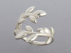 Tiffany & Co. Sterling Silver Paloma Picasso Bypass Olive Leaf Ring