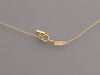 Tiffany & Co. Large 18K Yellow Gold Tiffany T Smile Necklace