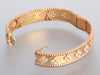 Van Cleef & Arpels 18K Rose Gold Diamond Perlée Bracelet