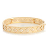 Van Cleef & Arpels 18K Yellow Gold Diamond Perlée Bracelet