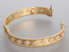 Van Cleef & Arpels 18K Yellow Gold Diamond Perlée Bracelet