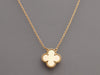 Van Cleef & Arpels LE 18K Yellow Gold Princess Grace Vintage Alhambra Pendant Necklace