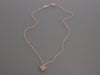 Van Cleef & Arpels 18K Rose Gold Silver Obsidian 2023 Holiday Vintage Alhambra Pendant Necklace