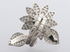 Van Cleef & Arpels 18K White Gold Diamond Lotus Between the Finger Ring