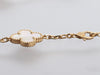 Van Cleef & Arpels 18K Yellow Gold 10-Motif MOP Vintage Alhambra Necklace