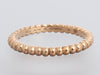 Van Cleef & Arpels Small 18K Rose Gold Perlée of Pearls Band Ring