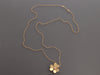 Van Cleef & Arpels Very Large 18K Yellow Gold Diamond Frivole Pendant Necklace/Clip