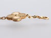 Van Cleef & Arpels 18K Yellow Gold 5-Motif Vintage Alhambra Guilloché Bracelet