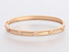 Van Cleef & Arpels 18K Rose Gold Diamond Perlée Bracelet