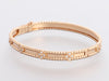 Van Cleef & Arpels 18K Rose Gold Diamond Perlée Bracelet