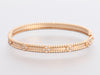 Van Cleef & Arpels 18K Rose Gold Diamond Perlée Bracelet