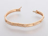 Van Cleef & Arpels 18K Rose Gold Diamond Perlée Bracelet