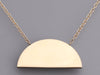 Andrea Fohrman 14K Gold Multistone Rainbow Pendant Necklace