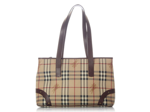 Burberry Haymarket Tote