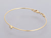 Briony Raymond 18K Yellow Gold Diamond Aura Bonbon Bangle