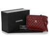 Chanel Burgundy Quilted Calfskin Crossbody