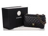 Chanel Jumbo Black Quilted Caviar Classic Double Flap