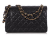 Chanel Jumbo Black Quilted Caviar Classic Double Flap