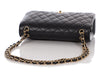 Chanel Jumbo Black Quilted Caviar Classic Double Flap