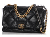 Chanel Maxi Black Quilted Goatskin 19 Flap