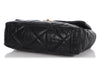 Chanel Maxi Black Quilted Goatskin 19 Flap