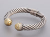 David Yurman Two-Tone Cable Cuff 10mm