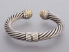 David Yurman Two-Tone Cable Cuff 10mm