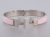 Hermès Narrow Pale Pink Clic Clac H