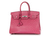 Hermès Fuchsia Ostrich Birkin 35