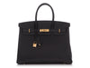 Hermès Black Togo Birkin 35