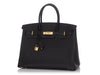 Hermès Black Togo Birkin 35